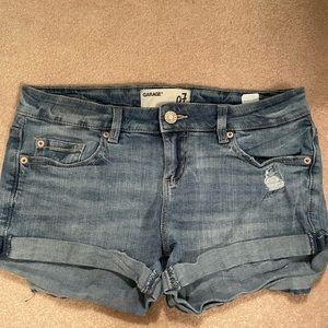 Garage ripped shorts